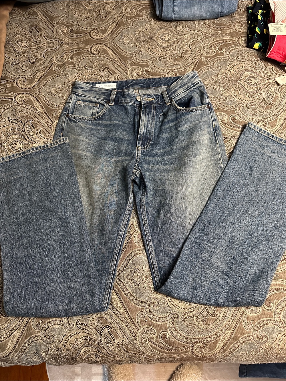 Zara Medium Wash Bootcut Jeans